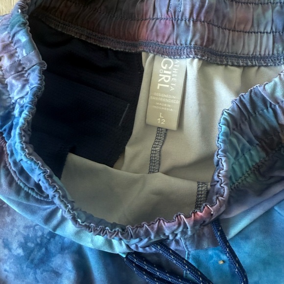 Athleta Multicolor Drawstring Shorts - Picture 2 of 5